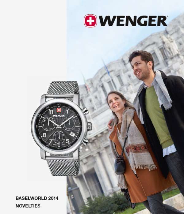 Suplemento al catálogo de relojes Wenger 2014