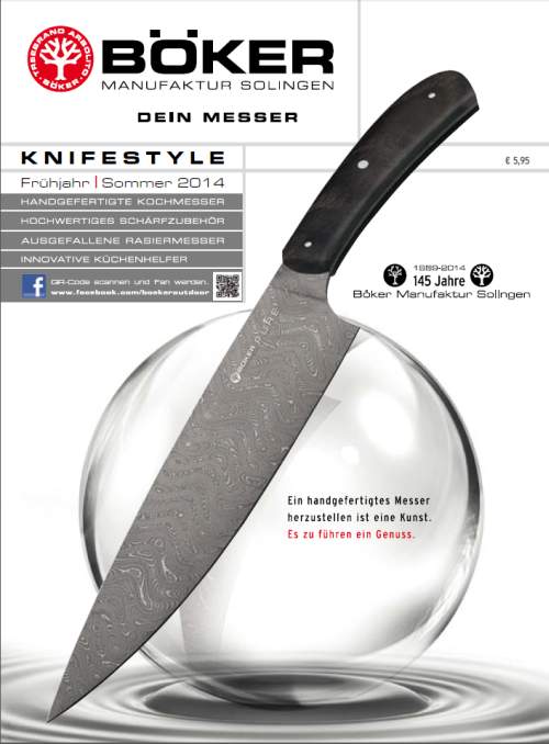 Nuevo catálogo Knifestyle 2014 de cuchillos Boker