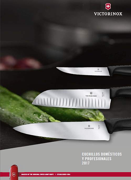 Catálogo cuchillos de cocina Victorinox 2021. Distribución