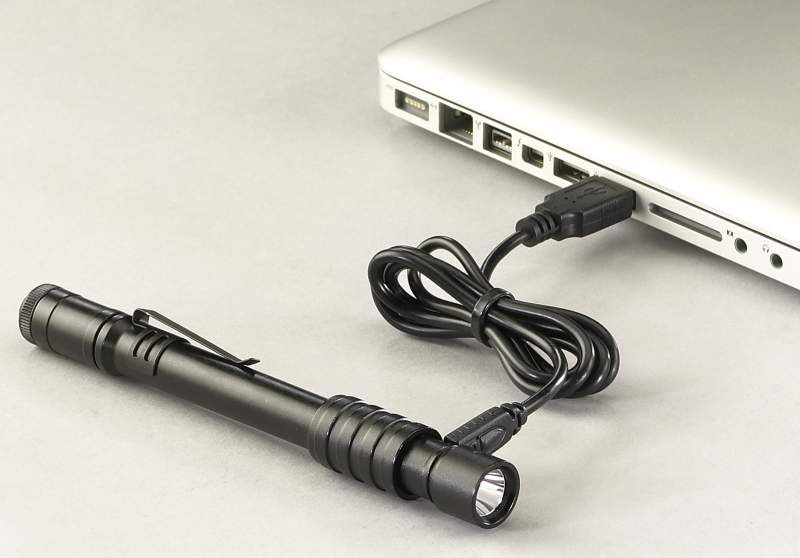 Novedad. Linterna Streamlight de bolsillo recargable mediante USB.  Distribuidor Comercial Muela